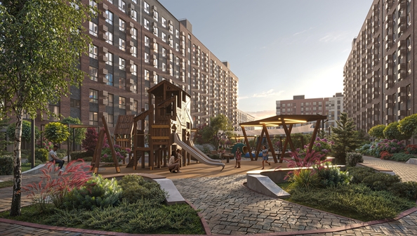 
  Продается 1-комн. квартира 43.77 м², в ЖК Зеленая территория, литера 1.3. Фото 21.