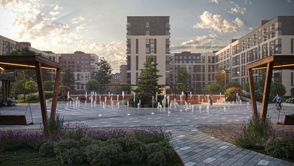 
  Продается 1-комн. квартира 43.69 м², в ЖК Зеленая территория, литера 1.3. Фото 28.