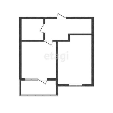 
   Продам 1-комнатную, 45.39 м², Лучший, литер 1

. Фото 1.