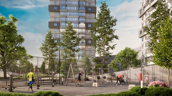 
  Продается 2-комн. квартира 97.37 м², в ЖК Золотой Берег, литер 6. Фото 9.