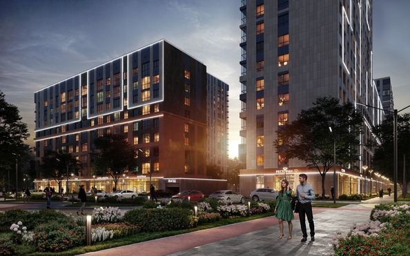 
  Продается 1-комн. квартира, 37.4 м², ЖК Архитектор, литера 4.2
. Фото 4.