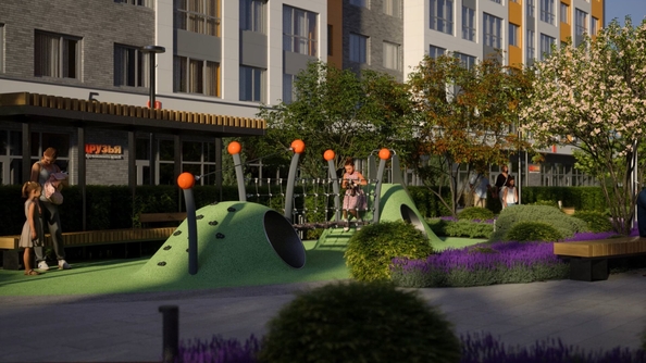 
  Продается 1-комн. квартира, 36.2 м², ЖК Клубный квартал «Друзья», лит 1
. Фото 17.