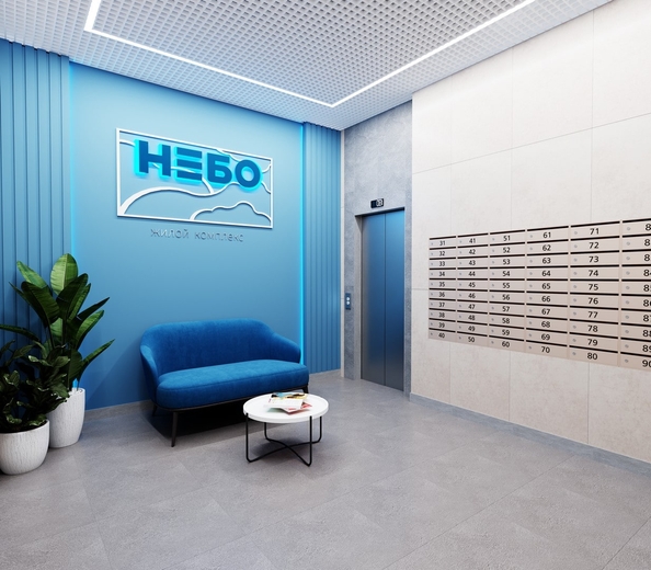 
  Продается студия, 29.9 м², ЖК Небо, литера 7
. Фото 6.