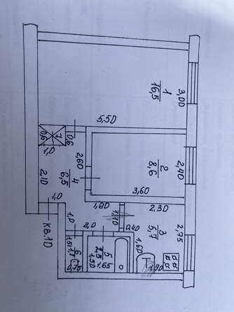 
  Продается 2-комн. квартира, 50 м², Мира ул, д. 8
. Фото 28.