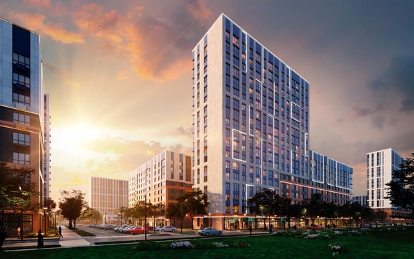 
  Продается 1-комн. квартира, 35.2 м², ЖК Архитектор, литера 4.1
. Фото 1.