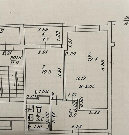
  Продается 1-комн. квартира, 44 м², Владимирская ул, д. 150
. Фото 10.