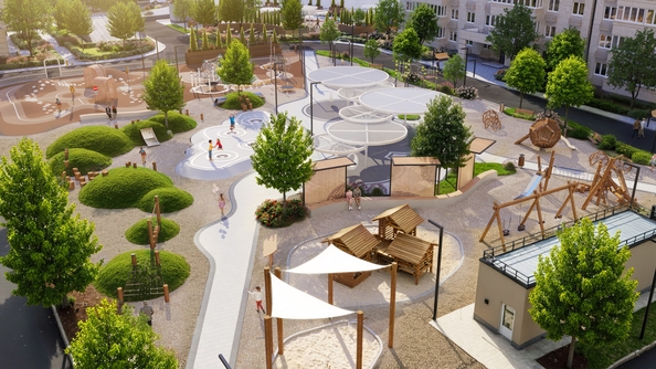 
  Продается 1-комн. квартира, 36.5 м², ЖК Облака-3, дом 1
. Фото 5.
