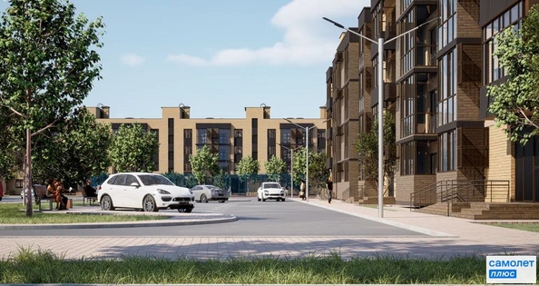
  Продается студия 27.4 м², в ЖК Новая Елизаветка, литер 17. Фото 1.
