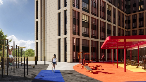 
  Продается 2-комн. квартира, 54.6 м², ЖК Эрмитаж, дом Малевич, к 1.1
. Фото 4.