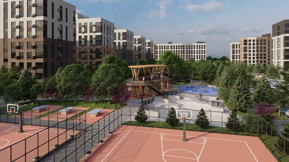 
  Продается 1-комн. квартира 37.56 м², в ЖК Зеленая территория, литера 1.3. Фото 12.