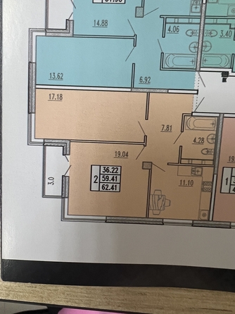 
  Продается 2-комн. квартира, 62 м², Ивана Голубца ул, д. 116
. Фото 8.