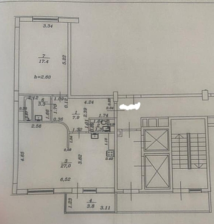 
  Продается 2-комн. квартира, 55 м², Объездная ул, д. 39к2
. Фото 14.