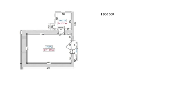 
  Продается комната, 15 м², Кати Соловьяновой ул, д. 85
. Фото 8.