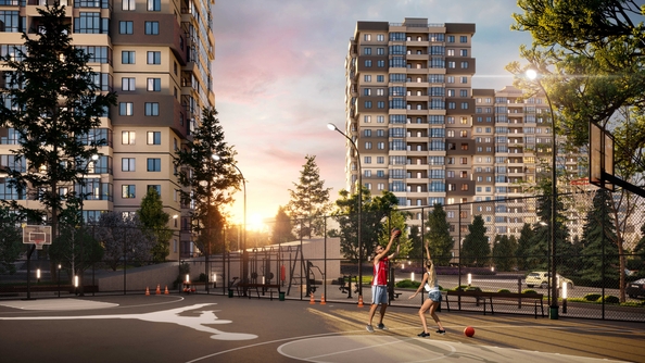 
  Продается 2-комн. квартира 97.3 м², в ЖК Золотой Берег, литер 2. Фото 6.