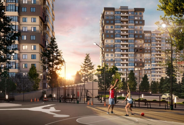 
  Продается 1-комн. квартира, 54.18 м², ЖК Золотой Берег, литер 1
. Фото 2.
