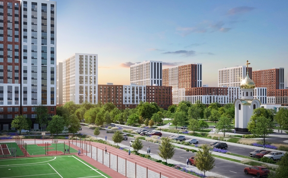 
  Продается 1-комн. квартира 25.1 м², в ЖК Первое место, квартал 1.1, литер 2. Фото 2.