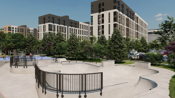 
  Продается 2-комн. квартира, 59.55 м², ЖК Зеленая территория, литера 1.1
. Фото 16.