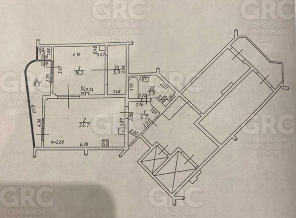 
  Продается 2-комн. квартира, 67 м², Роз ул, д. 52
. Фото 13.