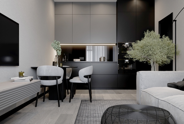 
  Продается 1-комн. квартира, 35.87 м², ЖК Теплые края, литер 2
. Фото 2.