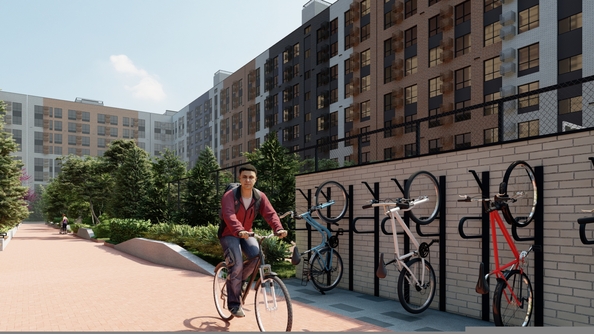 
  Продается 1-комн. квартира, 37.64 м², ЖК Зеленая территория, литера 1.2
. Фото 34.