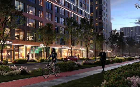 
  Продается 1-комн. квартира, 33.2 м², ЖК Архитектор, литера 4.1
. Фото 5.