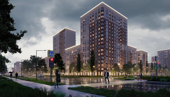 
  Продается 1-комн. квартира 41.7 м², в ЖК Ботаника, литер 1.2. Фото 1.
