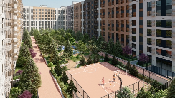 
  Продается 2-комн. квартира 59.45 м², в ЖК Зеленая территория, литера 1.2. Фото 18.