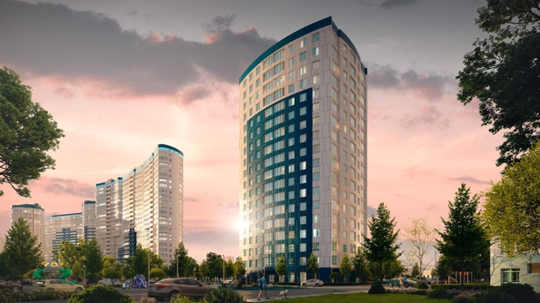 
  Продается 1-комн. квартира 58.16 м², в ЖК Фонтаны, литер 19. Фото 3.