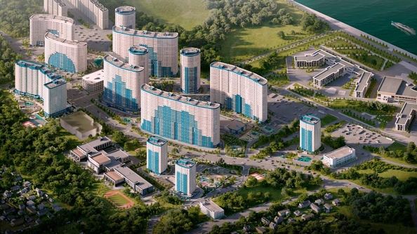 
  Продается 2-комн. квартира 54.2 м², в ЖК Фонтаны, литер 23. Фото 2.