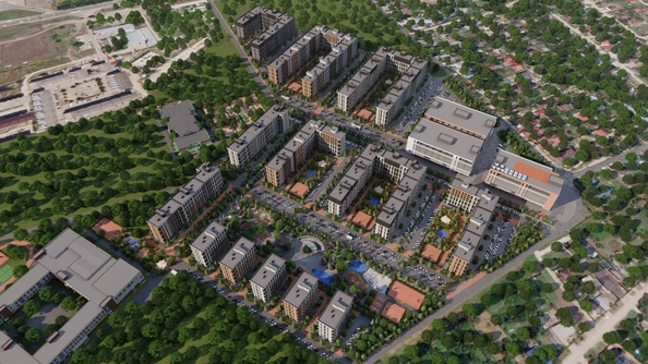 
  Продается 2-комн. квартира 62.79 м², в ЖК Зеленая территория, литера 1.3. Фото 21.