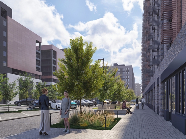 
  Продается 2-комн. квартира 61.4 м², в ЖК Зеленая территория, литера 1.3. Фото 5.