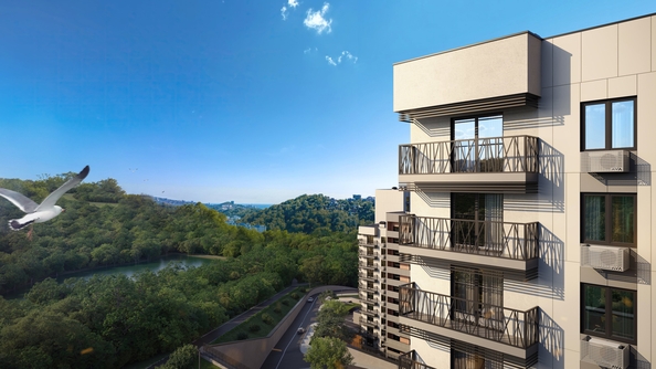 
  Продается студия 26.4 м², в ЖК Горный квартал, литера 3. Фото 11.