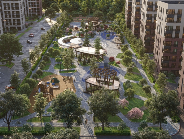 
  Продается 1-комн. квартира 37.7 м², в ЖК Зеленая территория, литера 1.2. Фото 34.