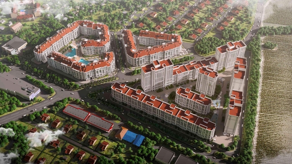 
  Продается 1-комн. квартира 57.51 м², в ЖК Резиденция морей, корпус Б. Фото 4.