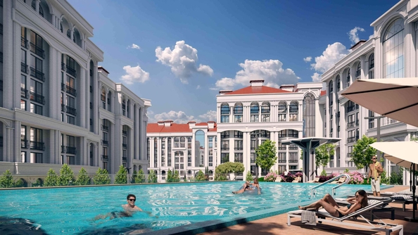 
  Продается 1-комн. квартира 51.83 м², в ЖК Резиденция морей, корпус Б. Фото 5.