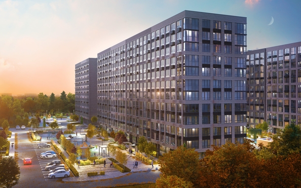 
  Продается 2-комн. квартира 64.3 м², в ЖК Небо, литера 5. Фото 2.