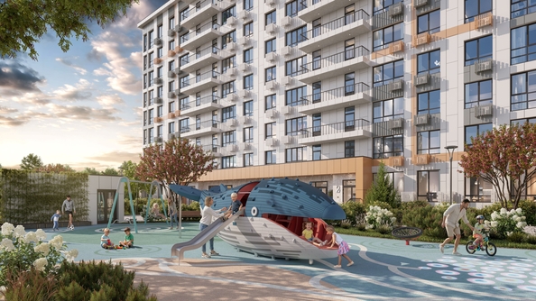 
  Продается 3-комн. квартира 113.56 м², в ЖК Моренуар, литер 21. Фото 8.