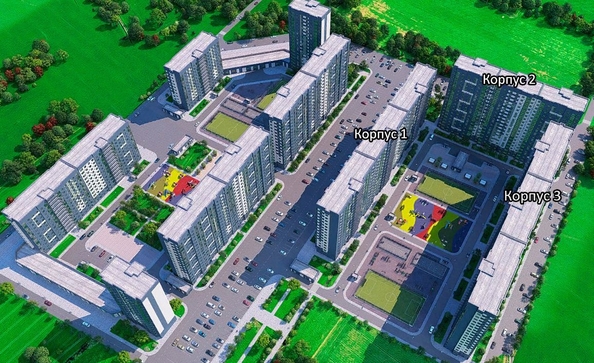 
  Продается 2-комн. квартира 60.08 м², в ЖК Друг, литера 5. Фото 16.