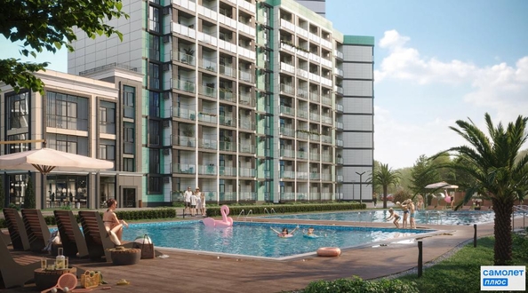 
  Продается студия 25.4 м², в ЖК Ботаника Хилс, лит 3. Фото 1.