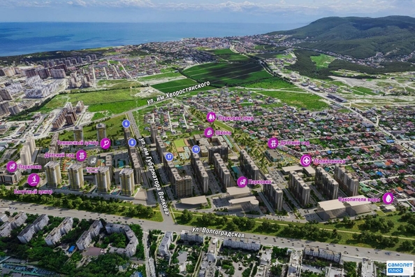 
  Продается 2-комн. квартира 44.3 м², в ЖК Город у моря, литера 19. Фото 8.