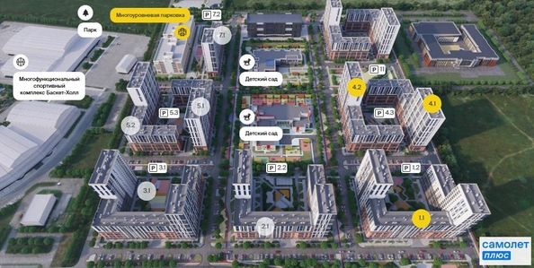 
  Продается 1-комн. квартира 32.8 м², в ЖК Архитектор, литера 4.2. Фото 10.