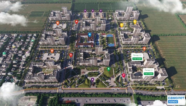 
  Продается студия 30.1 м², в ЖК Ботаника, литер 1.1. Фото 9.
