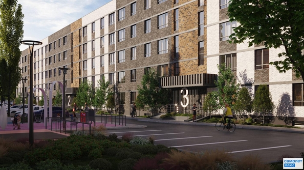 
  Продается 2-комн. квартира 45.3 м², в ЖК Соловей, литера 1. Фото 2.