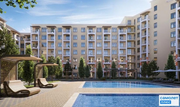 
  Продается 2-комн. квартира 55.1 м², в ЖК Кипарис, 6 литер. Фото 2.
