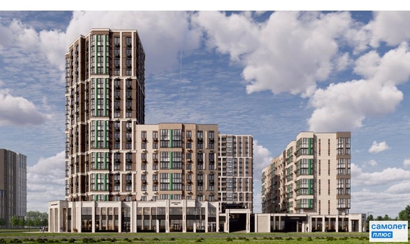 
  Продается 3-комн. квартира 71 м², в ЖК Парковый, литер 1. Фото 2.