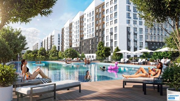
  Продается 1-комн. квартира 40.4 м², в ЖК Хозяин морей, литер 1. Фото 1.