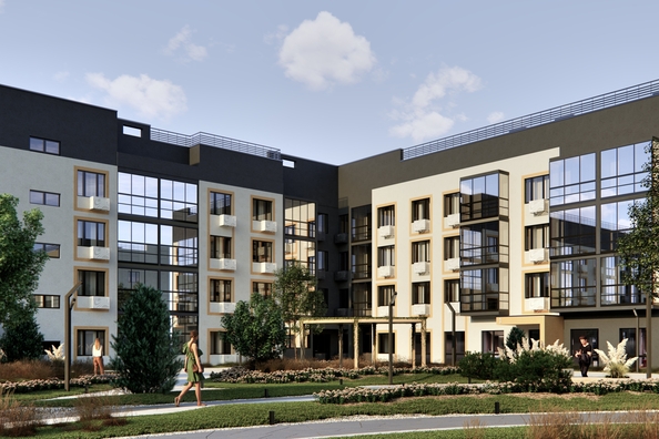 
  Продается 2-комн. квартира 55.9 м², в ЖК ЭВО, литер 1. Фото 2.