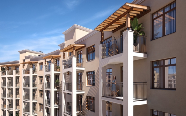 
  Продается 1-комн. квартира 35.3 м², в ЖК Кипарис, литер 8. Фото 6.