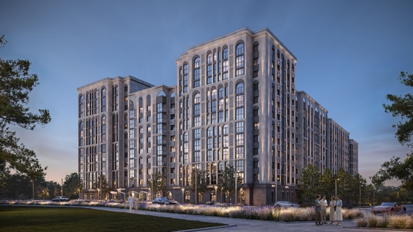 
  Продается 2-комн. квартира 53.05 м², в ЖК На Высоком берегу, дом 1. Фото 1.
