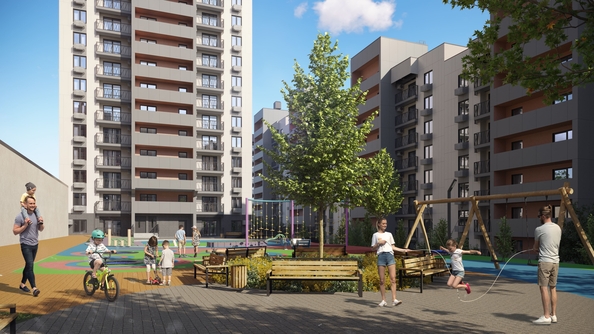 
  Продается студия 25.3 м², в ЖК Горный квартал, литера 1. Фото 6.